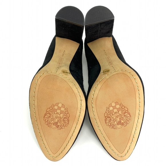 Vince Camuto Leather Corset 4" Block Heels - Picture 6 of 6